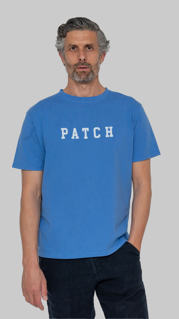 Camiseta Patch azul